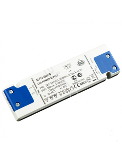 БЛОК ПИТАНИЯ SLT12-350IFG для LED, 220V/350mADC, (1-10LED)х1Вт, пласт. корп. 137х40х13,5мм