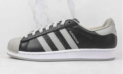 Adidas Superstar Black Grey
