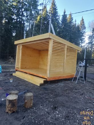 Беседка Осень (Размер 5-3-2.2м)