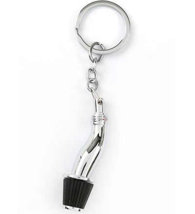 Брелок «ФИЛЬТР», металл, хром/чёрный