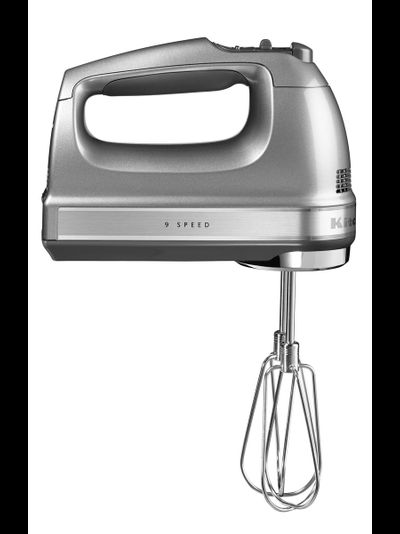 Ручной миксер KitchenAid, серебристый, 5KHM9212ECU