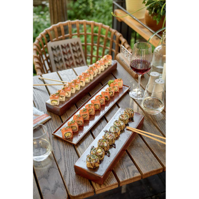 Блюдо прямоугольное 33*10 см h 4 см, фарфор