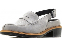 Босоножки Dr Martens замшевые серые