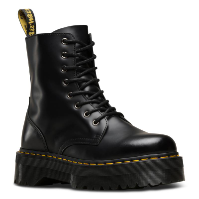 Dr Martens 1460 Jadon Black С Черным Мехом