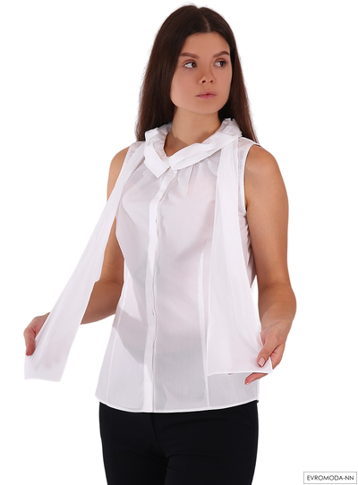 Блузка женская белая Ада