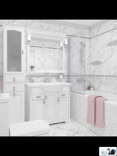 Плитка настенная Laparet Cassiopea мозаика 20 х 60 см