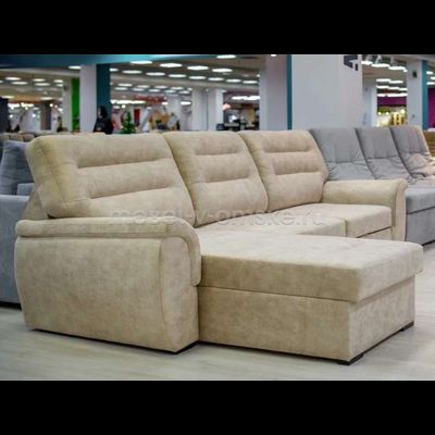 Диван угловой Валенсия (дельфин+оттоманка)