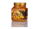 Скраб для тела и лица Wokali Gold face and body scrub с золотом 500мл оптом