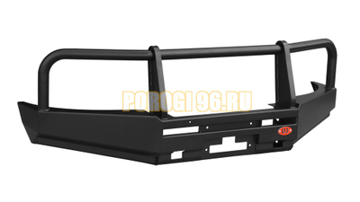 Передний силовой бампер серии Туризм на Mitsubishi L200 IV 2006-2014 (02.030.01)