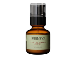 Лосьон-фиксатор цвета BRONSUN «LEATHER&WOOD» "Color Fixing Lotion" (50 мл)