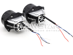 Билед модули Sariti S1 3.0 дюйма, 2 чипа, 5500K, 12V, 53W/62W, крепление 3R (комплект, 2шт)