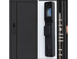 Входная дверь Black Line с умным замком Intelli Smart