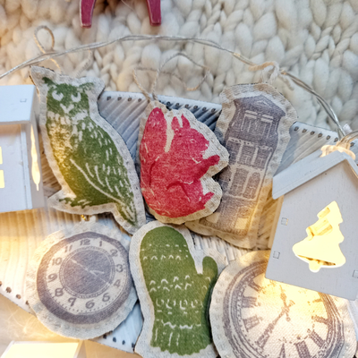 Набор штампов и ножей для вырубки "Тик-так"