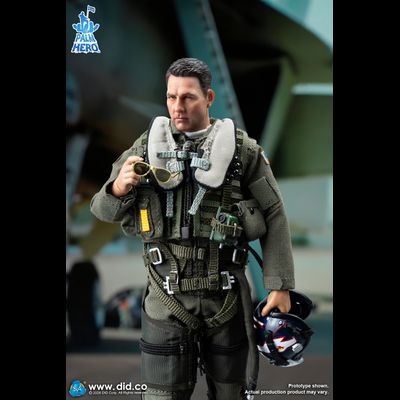 ПРЕДЗАКАЗ - Пит Митчелл (Том Круз, "Топ Ган: Мэверик") - Коллекционная фигурка 1/12 The US Navy Fighter Weapons School Instructor F/A-18E Pilot – Captain Mitchell (XM80031) - DID ?ЦЕНА: 11200 РУБ.?