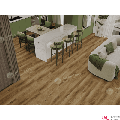 WРС ламинат Alpine Floor Рrеmium 12 Дуб Карте ЕСО 24-7 толщина 12.0 мм с фаской и подложкой замковый 2.0848 м2