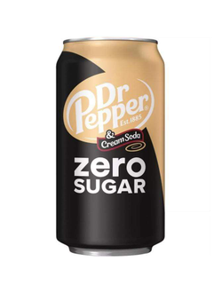 Dr Pepper Крем Сода Зеро 355ml США (12)