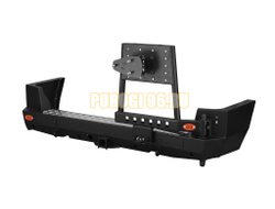 Задний силовой бампер серии Трофи на УАЗ Патриот 2005- (03.110.11)