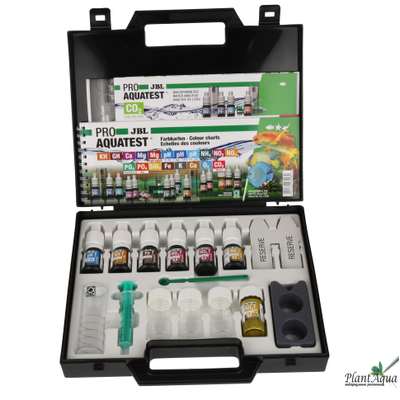 Набор из 5 тестов JBL Test Combi Set Plus Fe для измерения наиболее важных показателей воды в растительном аквариуме