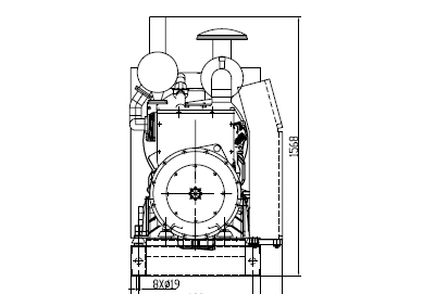 Судовой аварийный дизель генератор 75 кВт CCFJ75Y-W