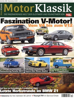 Motor Klassik Magazine October 2025 Иностранные журналы об автомобилях автотюнинге и аэрографии