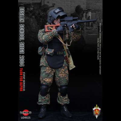 Спецназ ФСБ "Альфа" 2004 г - Коллекционная ФИГУРКА 1/6 scale TsSN FSB 2004 (UD9025) - UJINDOU