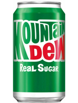 Газированный напиток Mountain Dew, 355мл