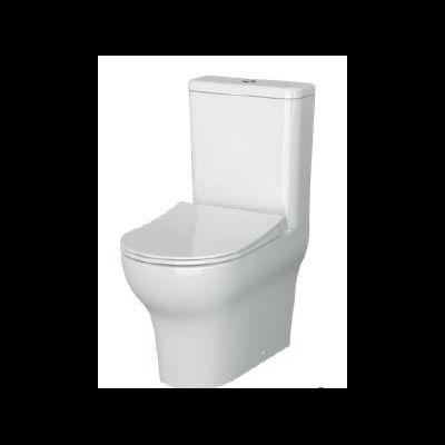 Комплект пристенного унитаза VitrA Zentrum, 60 см, с тонким сиденьем микролифт с функцией биде и встроенным смесителем, 9012B003-7226