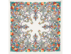 Павловопосадский платок Милый друг 1345-2