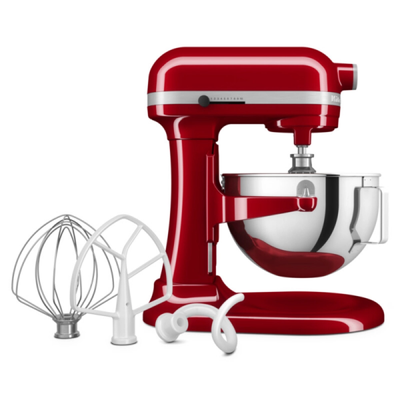 Миксер профессиональный KitchenAid, Heavy Duty, чаша 5,2 л., красный, 5KSM55SXXEER
