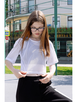 Набор 2 топа и укороченная футболка