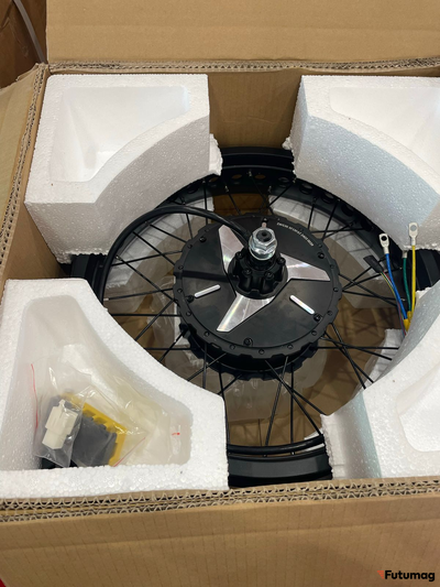 Мотор-колесо редукторное MXUS GDR-19FAT -1200-1500Вт в FAT ободе 20'