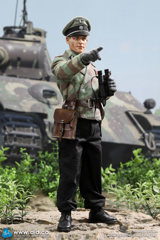 Немецкий танкист Клаус Ягер ("Т-34") - КОЛЛЕКЦИОННАЯ ФИГУРКА 1/6 WWII German Panzer Commander – Jager (D80160) - DID