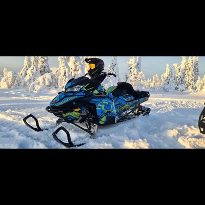 Наклейки на снегоход  Lynx boondocker 2017 2018 №1424