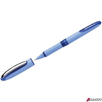 Ручка-роллер Schneider &quot;One Hybrid N&quot; синяя, 0,7мм, игольчатый пишущий узел, одноразовая. 183503