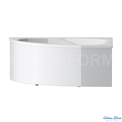 Astra-Form ванна Тиора правосторонняя 155/105 см белая