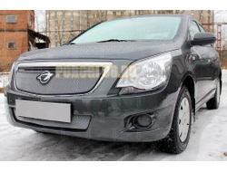 Защита радиатора Ravon R4 2016- chrome верх