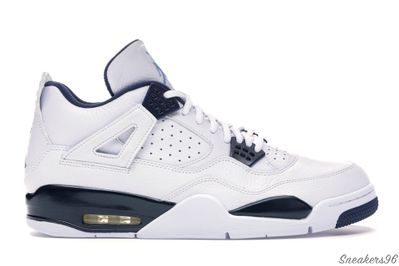 Nike Air Jordan 4 Retro Columbiat Белые Мужские