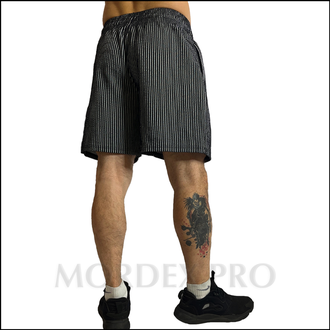 Шорты Mordex черно-белый