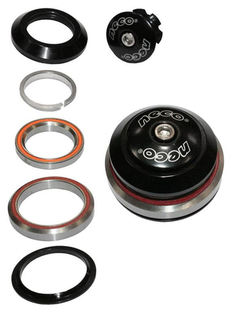 Рулевая колонка Neco H373, 1.5" - 1-1/8", интегрир., под конус., промподшип., якорь