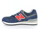 New Balance 574 Red/Blue