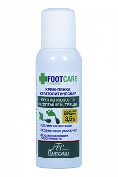 Флоресан Organic FOOT CARE КРЕМ-ПЕНКА для ухода за кожей стоп (арозоль) 130мл