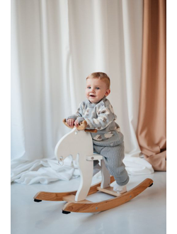 Джемпер "Барашки" серый