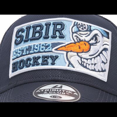 Бейсболка ХК «СИБИРЬ» A&amp;C (р.55-58) 50302