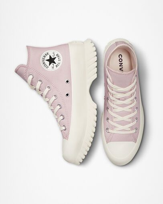 Кеды Converse Chuck Taylor All Star Lugged 2.0 розовые высокие на платформе