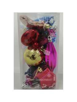 Елочные игрушки "Ассорти" Фигурные #WL5014 10уп