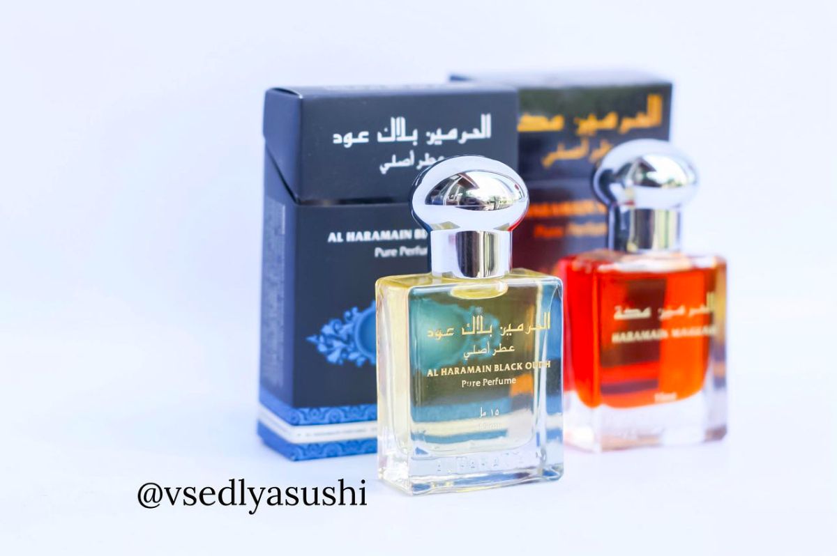 Масляный парфюм Black Oudh Al Haramain Perfumes