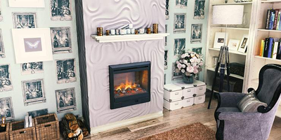 Гипсовая панель FOGGY артикул D-0004