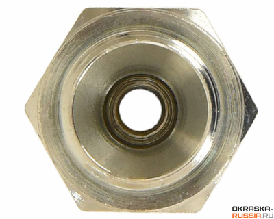 Переходник 1/4" на 3/8" (штуцер, адаптер, переходник) соединение для шлангов высокого давления