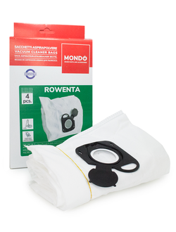 Мешки для пылесоса Rowenta / Tefal / Moulinex ZR200520, 4 шт, микрофибра