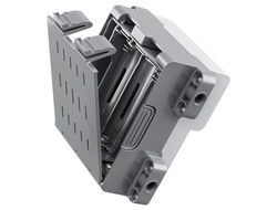 Electric Battery Box Powered Up Bluetooth Hub with Dark Bluish Gray Bottom - Clip Opening, Light Bluish Gray (bb0961c01 / 6142536)